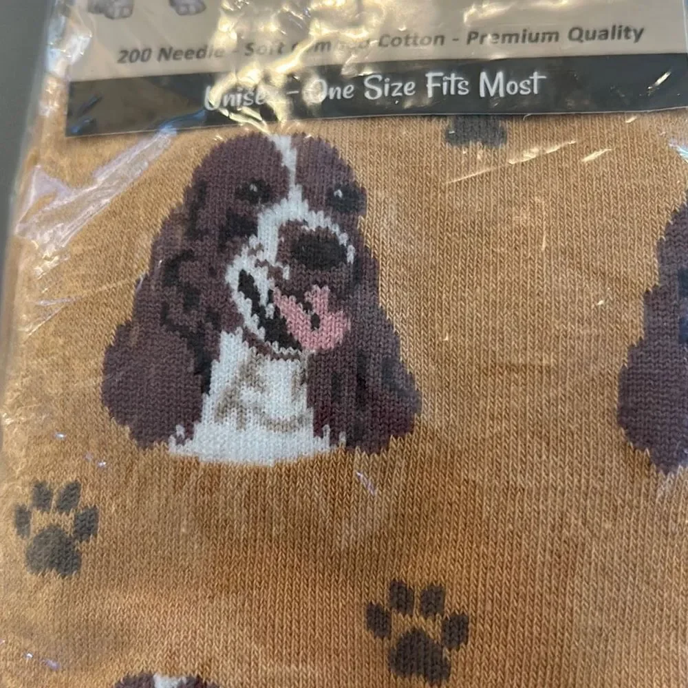 Springier Spaniel Socks NWT - Picture 3 of 3